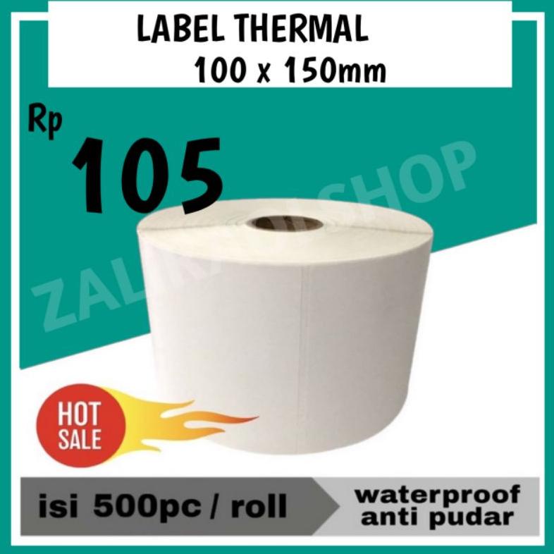 

Cuci Gudang Label Sticker Thermal 100 X 150 Barcode Ukuran A6