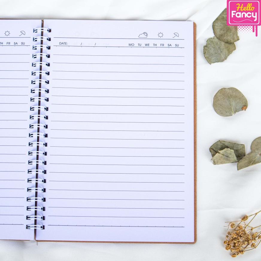 

Trending Premium Notebook B5 Line Paris / Notebook Coklat / Notebook Paris 16T121-B5