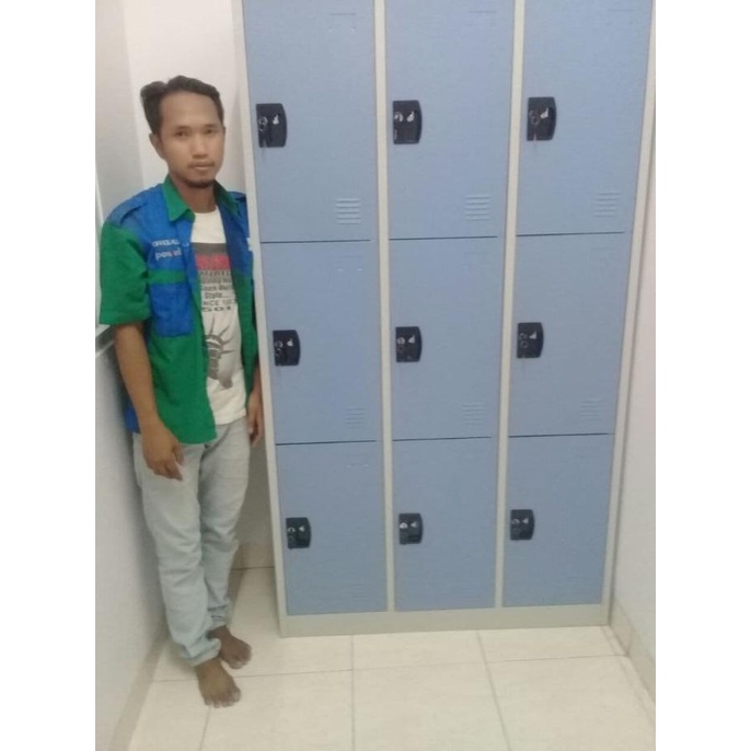 

Loker modera 9 pintu locker ML889 rak besi serbaguna lemari arsip
