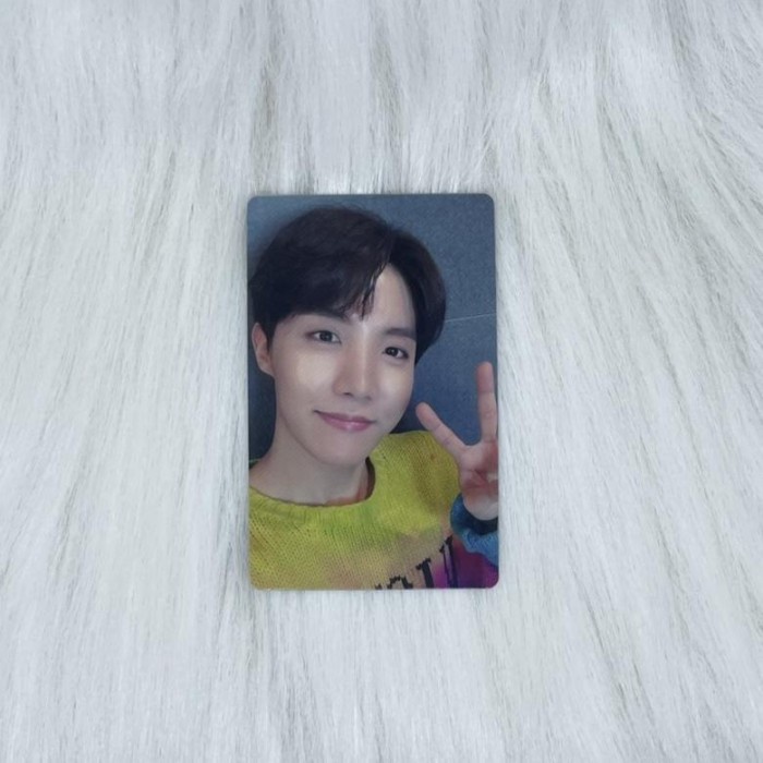 Promo Promo Official Bts Pc / Photocard Jhope Lights "Boy With Luv" Album Terlaris