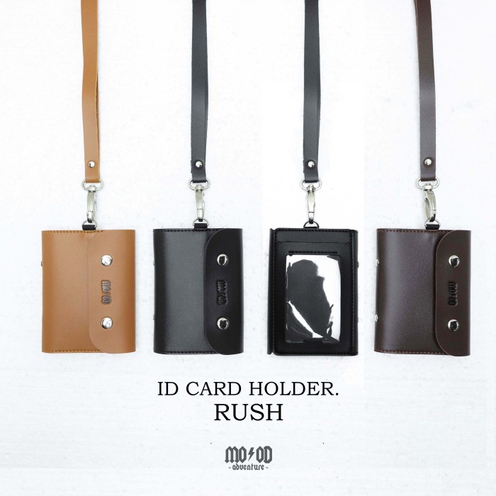 

Terlaris Id Card Holder Nam Tag - Rush Pocket By Mood Adventure