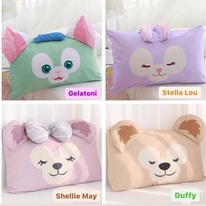 Terlaris Pillow Cover Sanrio Stella Lou Shellie May Duffy Bear Sarung Bantal