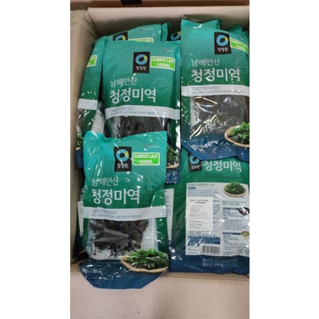 

Daesang Chung Jung One Rumput Laut / Dried Seaweed 50gr