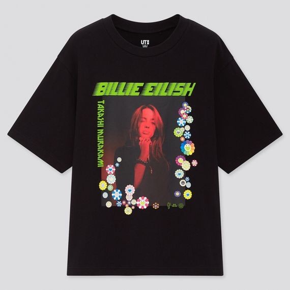 Hot Sale Uniqlo Ut Women X Billie Eilish By Takashi Murakami Terbaru