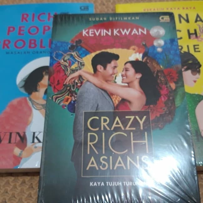 Diskon Spesial Paket Ori Crazy Rich Asian-Crazy Rich Girlfreind-Rich People Problems Terlaris