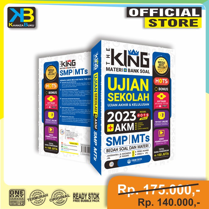 Diskon Spesial Buku Un Smp Mts Ujian Sekolah & Akm 2022-2023 Terbaru Termurah