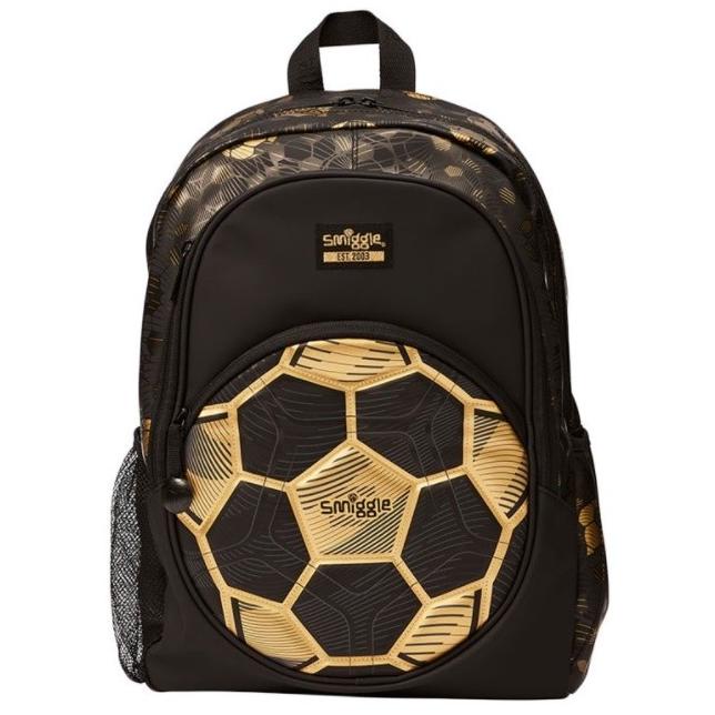 Tas Sekolah Anak Cowok Smiggle Backpack Soccer Dinosaaur Shark