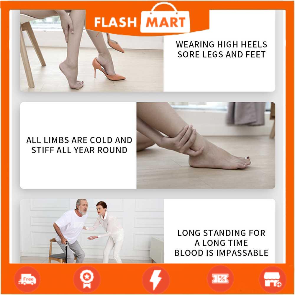 FLASHMART Pemijat Kaki Elektrik Pulse EMS Massager Versi Baterai - EMS16