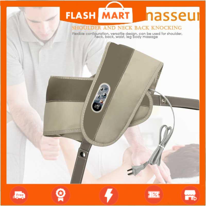 FLASHMART Alat Simulasi Pijat Elektrik Cervical Massage Shawl - QK-701