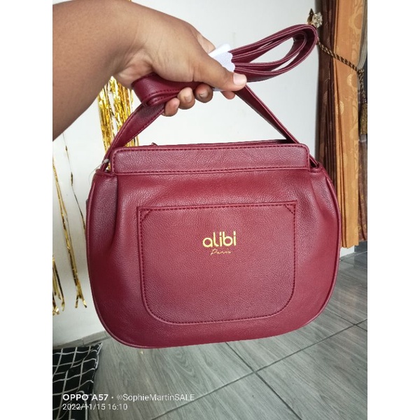Tas Selempang Wanita Tas Anikka Maroon Alibi Paris