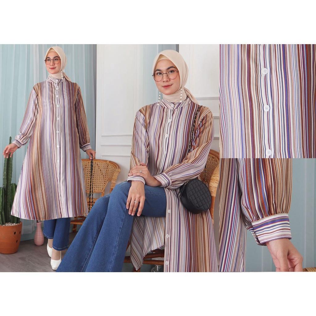LONG TUNIK SHAKILA MOTIF - TUNIK KOTAK 800