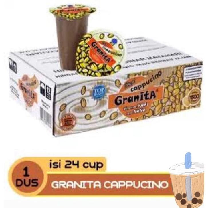 

GRANITA CAPPUCINO KOPI GELAS 175 ML x 24 CUP