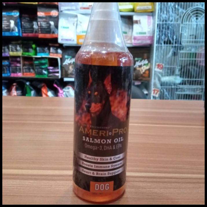 Minyak Salmon Ameri Pro Salmon Oil For Cat & Dog 250 Ml