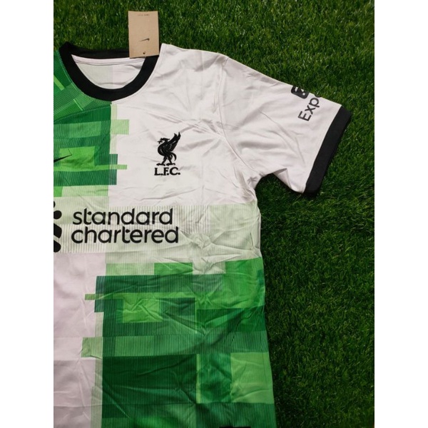 jersey Liverpooll Away 2023 2024 Grade Ori Import Baju Sepak Bola Pria Dewasa