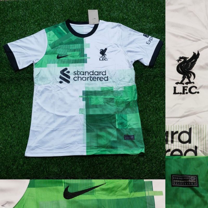 jersey Liverpooll Away 2023 2024 Grade Ori Import Baju Sepak Bola Pria Dewasa