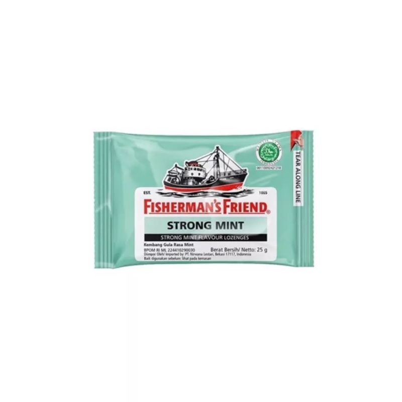 

Fisherman's Friend permen rasa strong mint 25g