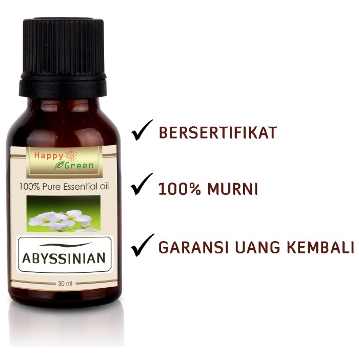 Happy Green Abyssinian Oil 30 ml - Minyak Crambe Seed Cosmetic Grade