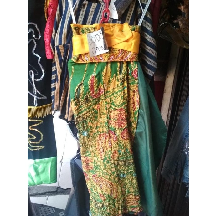 Baju Adat Dodot Jawa Anak Perempuan Kartinian Karnaval Kostum SIZE SD