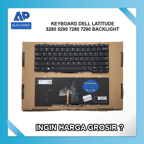 Laptop Keyboard Dell Latitude Backlight 5280 5290 7280 7290