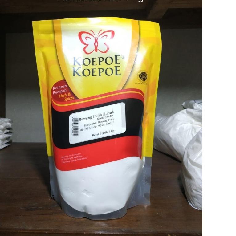 

COD✅GARLIC POWDER KOEPOE. KUPU BAWANG PUTIH BUBUK. FOOD GRADE. | 1 kg