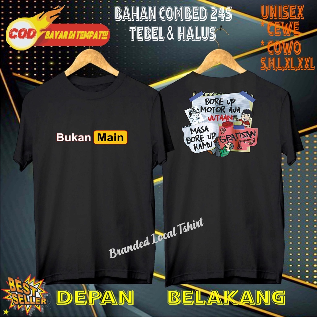 Terviral Kaos db Bmaen Bore Up Motor KAOS MURAH  Kaos Putih Hitam Kaos Terlaris No 1 Promo Diskon