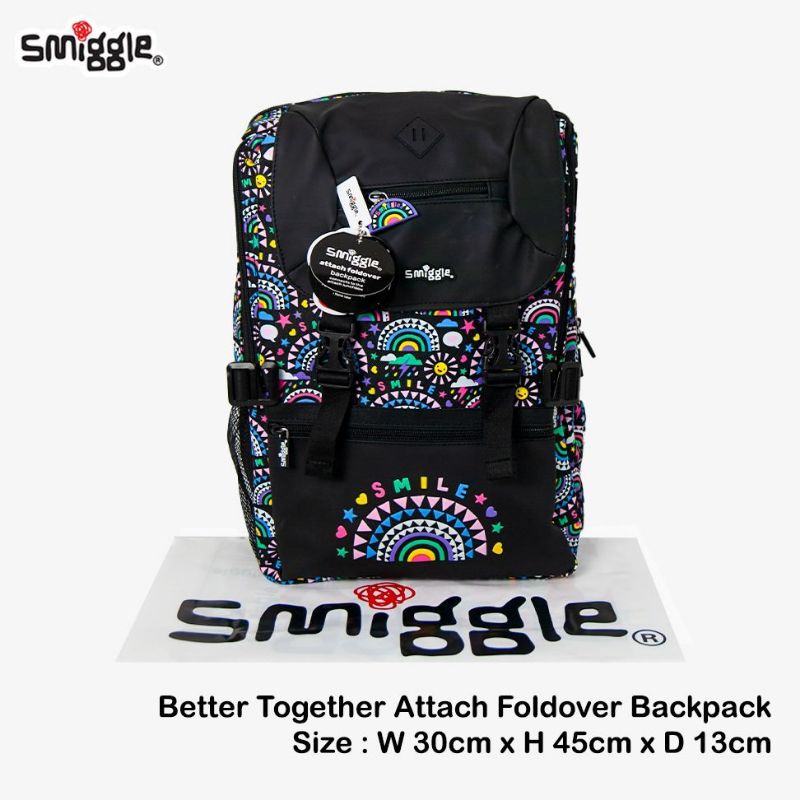 Tas smiggle  mirror quality Foldover/Smiggle better together attach Foldover backpack