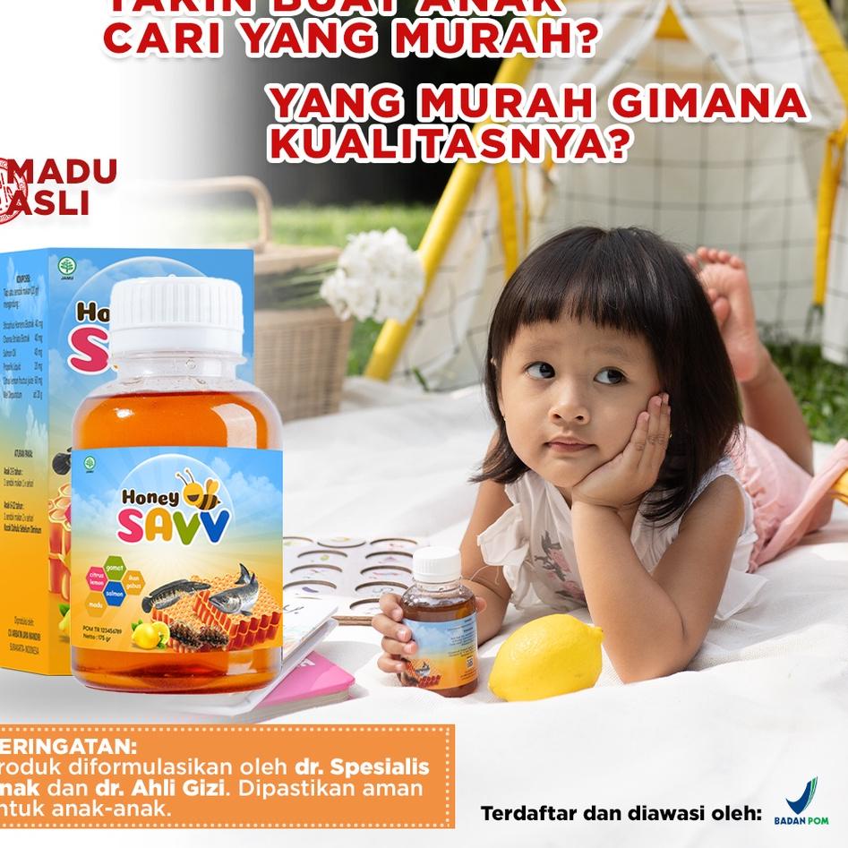 Ready Irit Honey Savv Madu untuk Anak