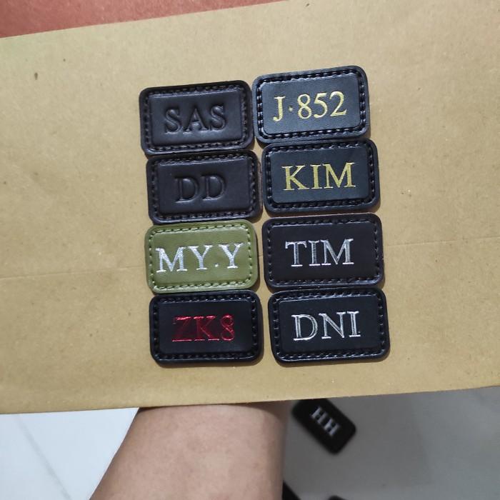 JASA EMBOS /INISIAL TUMI PATCH+HURUF