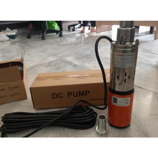 Pompa Satelit Pompa Air Celup Sumur Bor 3Inch Submersible Dc 24Volt