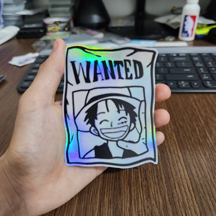 

Sticker Hologram Anime - PSH1619 - One Piece - Luffy