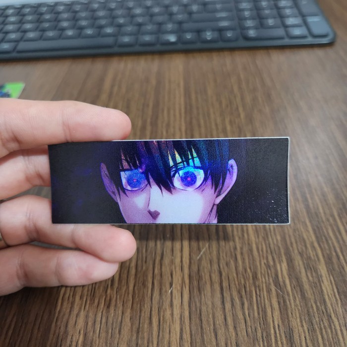 

Sticker Hologram Anime - PSH1682 - Blue lock - Isagi Slap