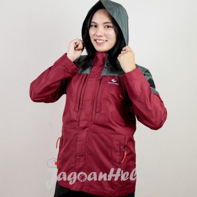 TERMURAH RESPIRO JAKET GREENLAND | BRICK RED GREY | RESPIRO MOTOR JACKET