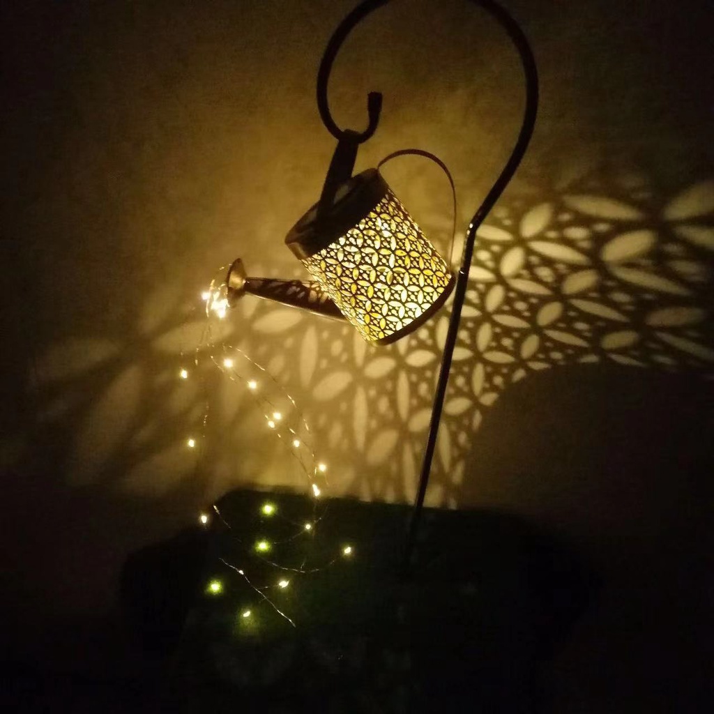 Lampu LED Outdoor Garden Kettle Lamp for Landscape / Lampu Taman Unik dengan Lampu / Dekorasi Lampu