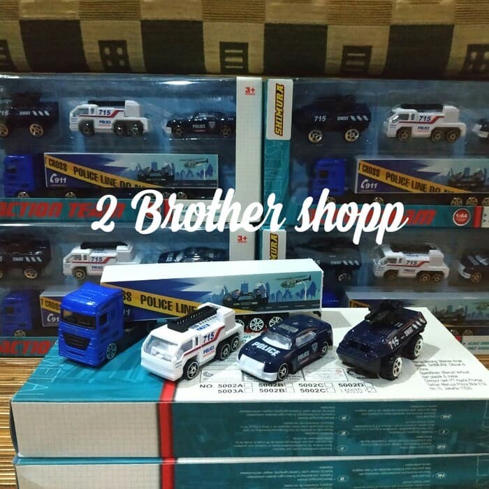 Diecast Truck-Miniatur Truck-Truck Trailer- Truk Toing-Mainan Truk-New