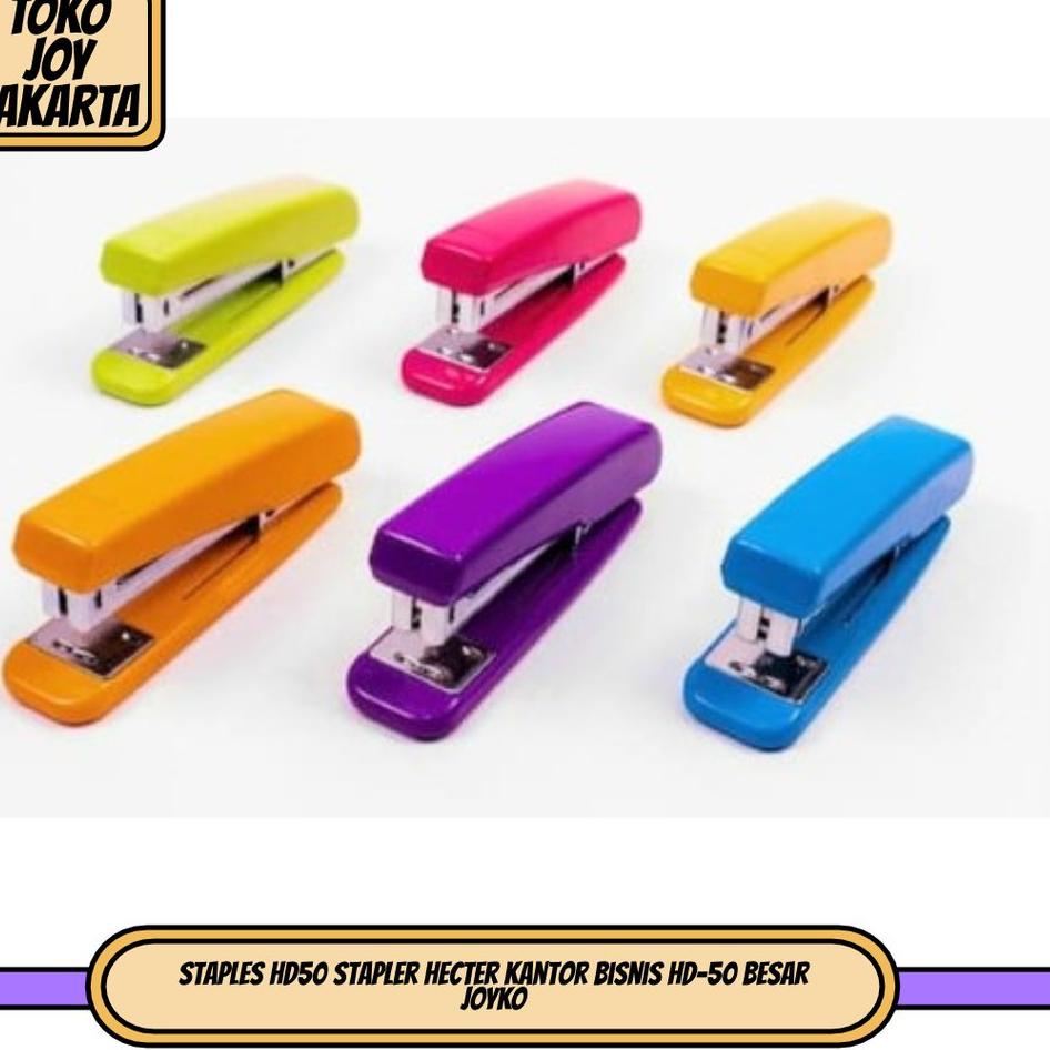 

Kualitas Terbaik Staples HD50 Stapler Hecter Kantor Bisnis HD-50 Besar JOYKO GBQ