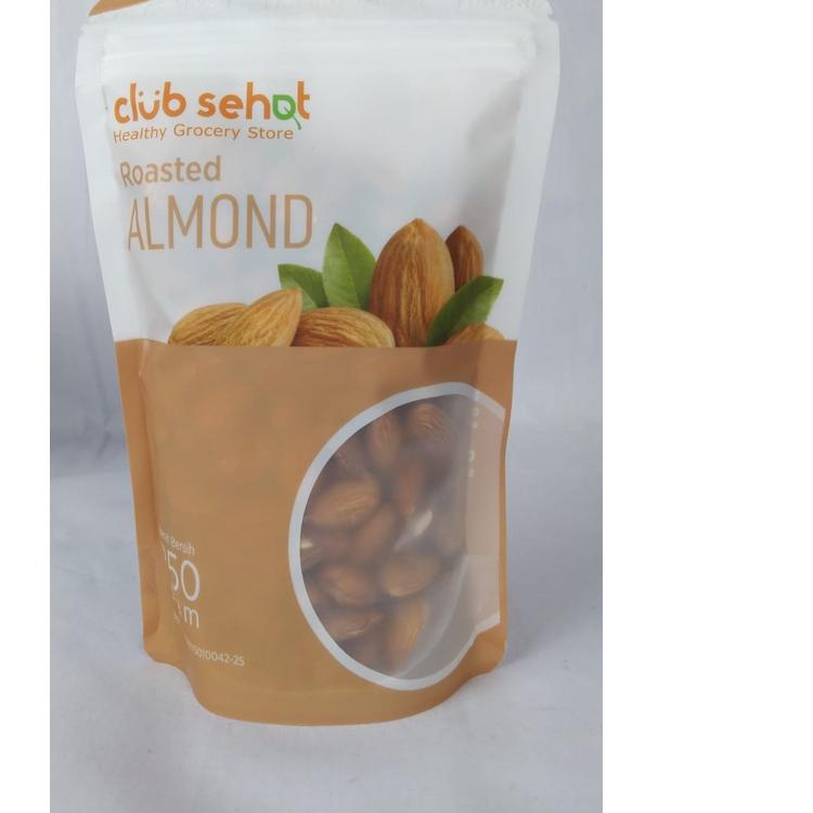 

Sale✔️✔️CLUB SEHAT - KACANG ALMOND PANGGANG NATURAL PLAIN TANPA GULA TANPA GARAM ROASTED ALMOND 250GR