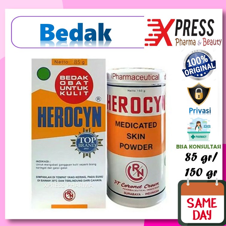 XPRESS  Bedak Herocyn Dewasa Herocin