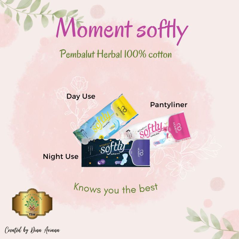 PEMBALUT HERBAL SOFTLY MOMENT