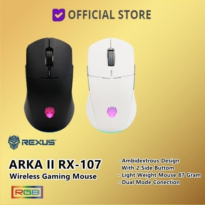 REXUS ARKA II RX-107 Wireless Dual Conection Gaming Mouse ARKA 2 RX107