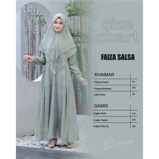 ORIGINAL BERMERKS TERBARU//BISA COD//FAIZA SALSA//best seller
