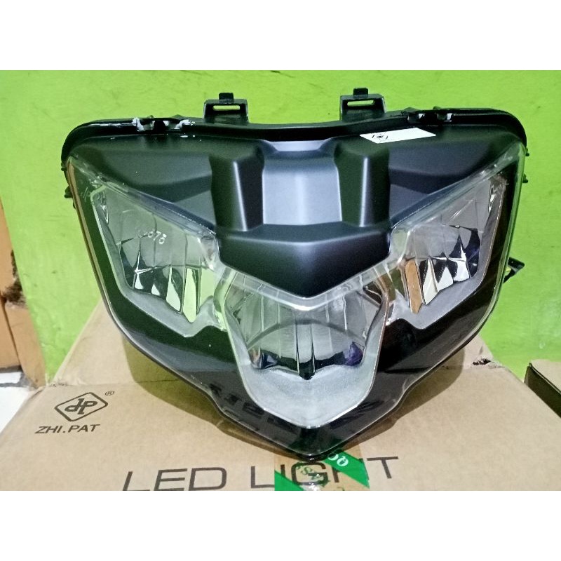 zhipat headlamp lampu depan mx king v2