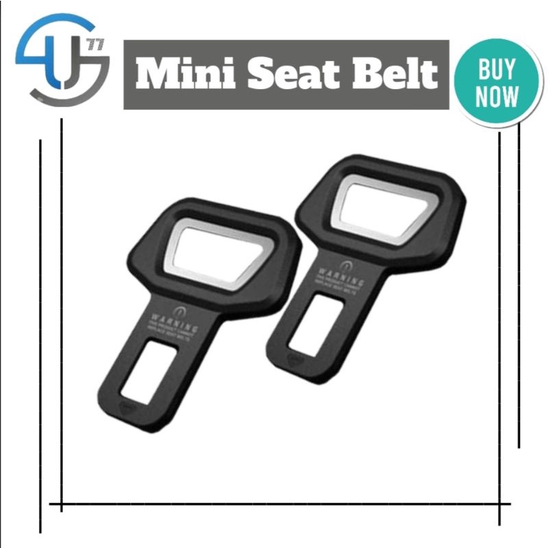 US367 Mini Seat Belt Buckle Alarm Buzzer Stopper Mobil pembuka botol VMBO By Toko Haji Usman