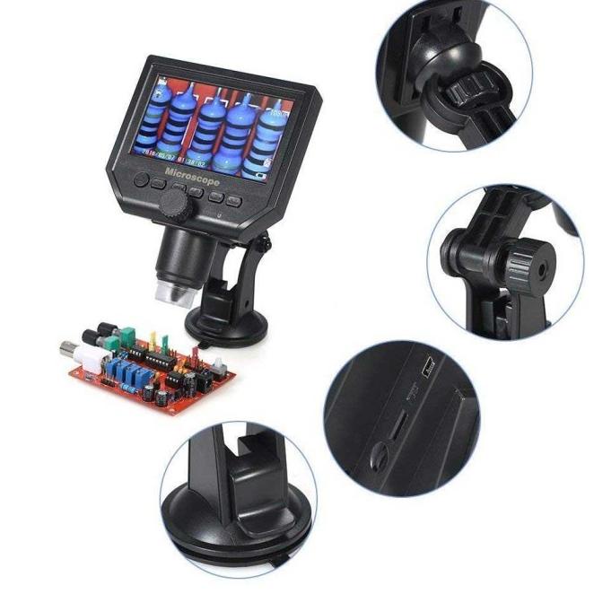 Sale Termurah  Mikroskop Digital 3.6Mp 600X Dengan Monitor &