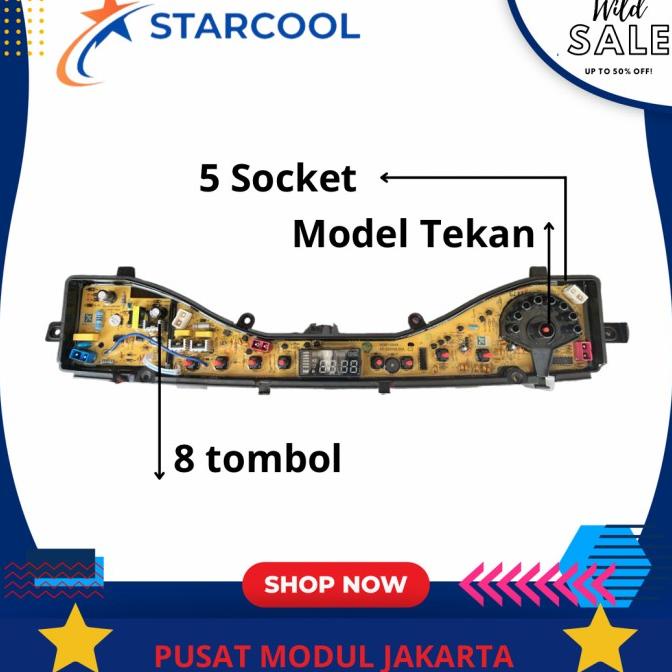 Modul Pcb Mesin Cuci Polytron Paw 75/85 Seri