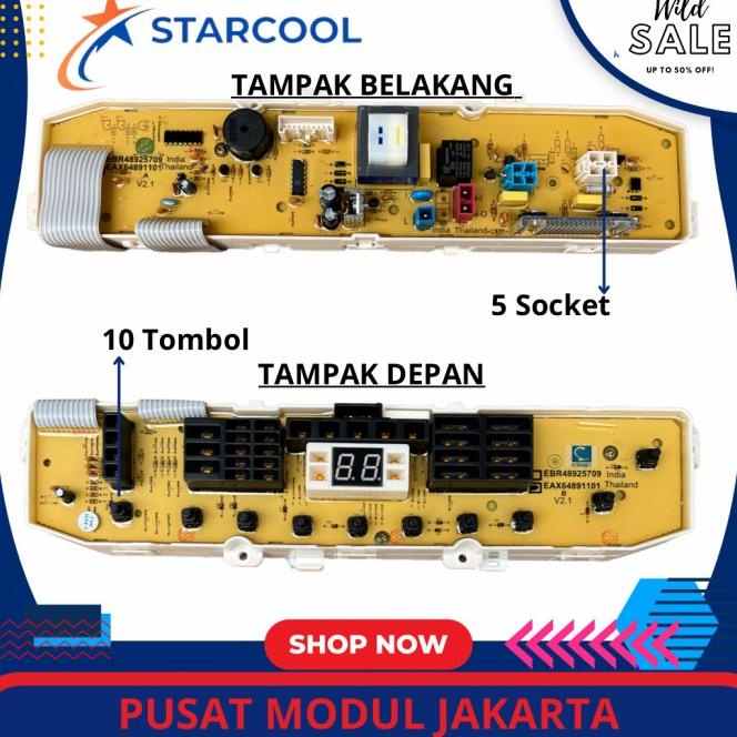 Modul Pcb Mesin Cuci Lg Wf-S7005Cm