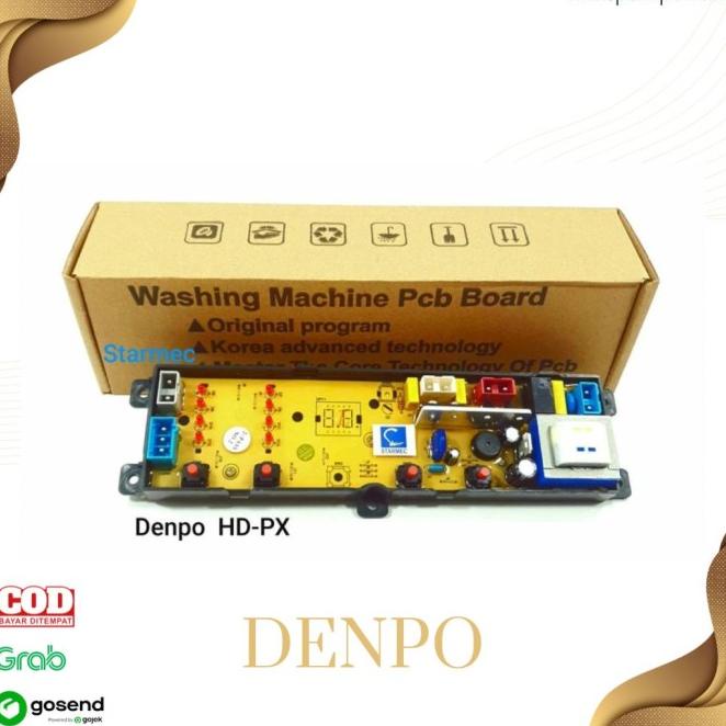 Modul Pcb Mesin Cuci Denpoo Dwf-093Ht Dwf093Ht 4 Tombol Pengaturan