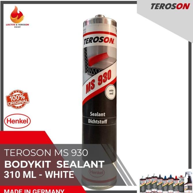 LEM TERKUAT UNTUK KAROSERI DAN BODYKIT MOBIL TEROSON MS930 310ML PUTIH
