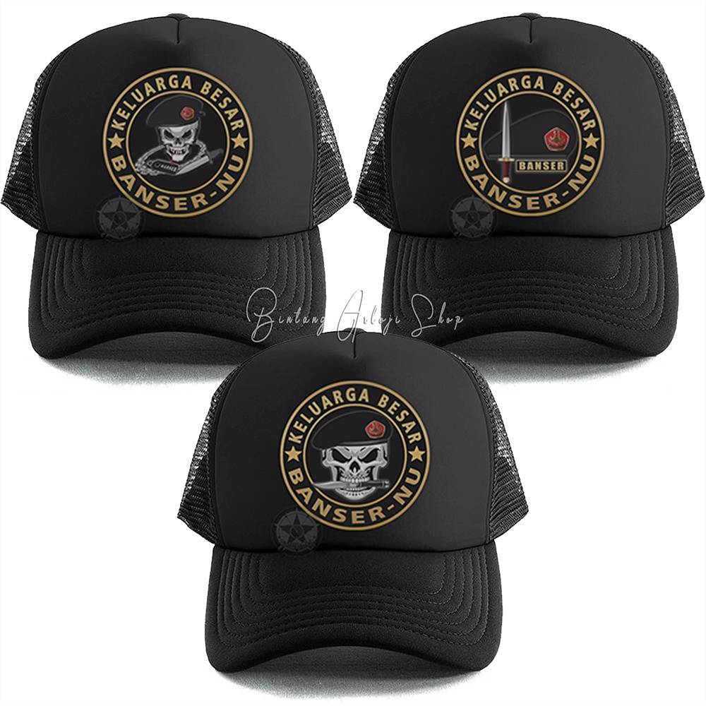 Topi Skull Keluarga Besar Banser-NU Istimewa &amp; Murmer