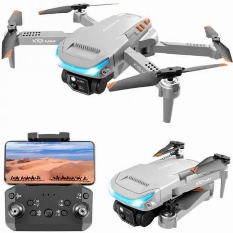 rc drone K101 max Z888 XT9 dual camera 4K altitude hold optical flow