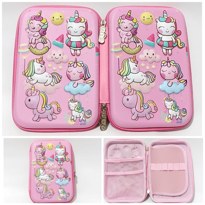 

BISA COD Tempat Pensil Anak Karakter LOL Unicorn Pony Kotak Pensil Pencil Case /ALAT TULIS